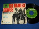 THE BEATLES' SONGS  HARD DAYS NIGHT   Orig NM ODEON MONO 4 Trak EP GERMANY 7