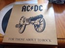 AC/DC For those about to rock LP Aus first pressing .Gatefold sleeve APLP-053