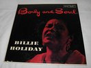 Billie Holiday BODY and SOUL 33 rpm VERVE MG V-8197 CLEF Series