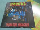 EXODUS FABULOUS DISASTER LP & INNER MUSIC FOR NATIONS MFN 90 THRASH METAL RARE