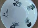 THE BEATLES CHINA PLATE BOWL DISH  ORIGINAL HANELY WASHINGTON POTTERY CREST.