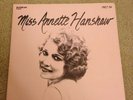MISS ANNETTE HANSHAW  LP 1927-36  Sunbeam P-512 Gatefold - NM - Only one on Ebay