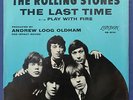 The ROLLING STONES 45 The Last Time LONDON 9687 VG+ ORIGINAL 1965 W/PS