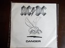 AC/DC Danger vinyl single Australian pressing 1985