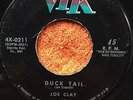 ROCKABILLY 45 Joe Clay Duck Tail Sixteen Chicks Vik 4X-0211