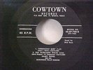 ROCKABILLY Texas  COWTOWN 45 Ep - HARRY PEPPEL- Thermostat Baby  VG++ CLEAN