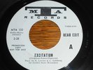 1960s WILD GARAGE PSYCH 45 REAR EXIT MTA RECORDS WHITE LABEL PROMO #132 EXCITATI