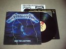 METALLICA : RIDE THE LIGHTNING (MFN 27 STEREO) UK ORIGINAL 1984. C/W INSERT.