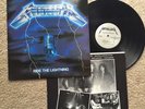 METALLICA - ride the lightning LP MEGAFORCE ORIG PRESS silver label  EXC MRI 769