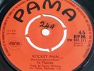 IN FLAMES - ROCKET MAN / I AM ALL BROKE UP (ORIGINAL 1ST PRESS PAMA 7