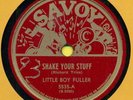 LITTLE BOY FULLER Shake Your Stuff b/w Lazy Bug Blues