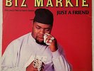 1989 - BIZ MARKIE - JUST A FRIEND - COLD CHILLIN' ORIGINAL HAS GOLD PROMO STAMP