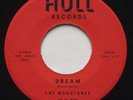 HEAR Doo Wop THE MONOTONES Dream/Reading The Book Of Love  NM- HULL H-735 45
