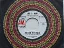 HEAR Sunshine Pop Psych ROGER NICHOLS Let's Ride NM- A&M White Label Promo 45 sl