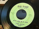 Tony Allen on Big Time 45 RPM TELL ME / BE MY LOVE doo wop