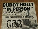 Buddy holly in person lp signed by crickets near mint