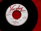 SPANIELS YOU'RE GONNA CRY RARE PROMO I NEED YOUR KISSES VEE JAY 257  DOO WOP 45