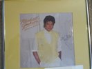 Michael Jackson Autographed 45 rpm cover Human Nature