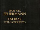 RARE UK EMANUEL FEUERMANN PLAYS DVORAK CELLO CONCERTO NM LP ON OPAL/PEARL