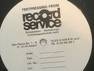 SISTERS OF MERCY VISION THING LP GERMAN WHITE LABEL TEST PRESSING
