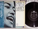 ABBEY LINCOLN IS BLUE RIVERSIDE VIJ-4065 Japanese Pressing OBI Vinyl LP