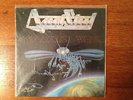 AGENT STEEL - Mad Locust Rising 1st press 1986 Blue Vinyl Combat Records LP