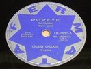 CHUBBY CHECKER 1963 Popeye/ Limbo Rock RARE Twist 10”  78 RPM Ex BRAZIL