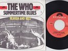 The WHO * Summertime Blues * 1970 Belgian 45 * MOD FREAKBEAT