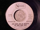 JOHN BARRY The James Bond Theme/From Russia With Love RARE U.S. DJ Promo 45 Hear