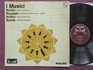 PHILIPS Hifi-StereO, BARBER, RESPIGHI, BRITTEN, BARTOK played by I MUSICI, NM