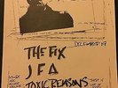 THE FIX JFA VINTAGE FLYER ART POSTER RARE ORIG NOT A COPY PUNK HC KBD NECROS
