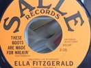 Mod R&B 45 Ella Fitzgerald - These Boots Are Made For Walking - Salle Records