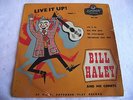 BILL HALEY AND HIS COMETS   LIVE IT UP Part 1 ** 1955 GOLD Tri LONDON EP
