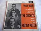 THE CRICKETS Featuring BUDDY HOLLY   FOUR MORE ** 1960 CORAL EP