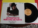 LA PROPRIETA' NON E' PIU' UN FURTO MORRICONE  ITALIAN RARE SOUNDTRACK OST RCA
