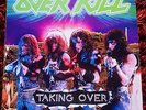 Overkill  Taking Over  LP, 1987 Testament Metallica Slayer Anthrax Exodus Sodom