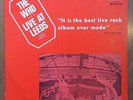 The Who - Live At Leeds - VERY RARE Israel  RED COVER Polydor Labels LP EX