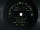 FERNAND BAER bass Delibes Lakme Stances one sided zonophone 12228 7