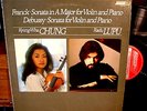 Franck Debussy Sonatas for Violin & Piano Kyung-Wha Chung Radu Lupu Classical Lp