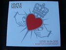Slip Double: Simple Minds : Live Hampton Court Palace 2011 Limited Ed 100