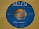 northern soul 45 THE V WAGERS Lucky I Found You SALEM hear