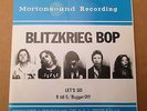 VINTAGE BLITZKRIEG BOP LET'S GO RARE LIMITED EDITION PUNK/ROCK 7