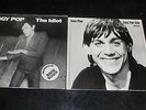 David Bowie Iggy Pop 2 LP The Idiot Lust For Life Black Label German Press Ex