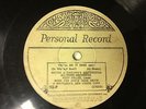 Jazz 78 RPM - Columbia Personal Record - Bolton & Cipriano's Orch. 1926