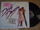 DIRTY DANCING Movie Soundtrack two stickers shrink RECORD LP VG+