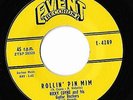 RICKY COYNE:ROLLIN' PIN MIM 45. MINT ORIG. EVENT #4289. CIRCA 1959.