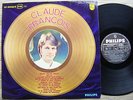 CLAUDE FRANCOIS LP or MAUVE avec recto verso glacés en Colombet et label ITALIE
