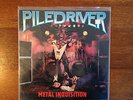 Pile Driver Metal Inquisition 1985 1st Press MINT HME Records Piledriver LP