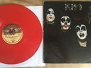KISS - S/T Lp first RED VINYL on Pye Records CAL 2006 Plays Great RARE