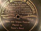 Victor Monarch 3225 SOUSA'S BAND Stars And Stripes Forever 1901 78 rpm  E-